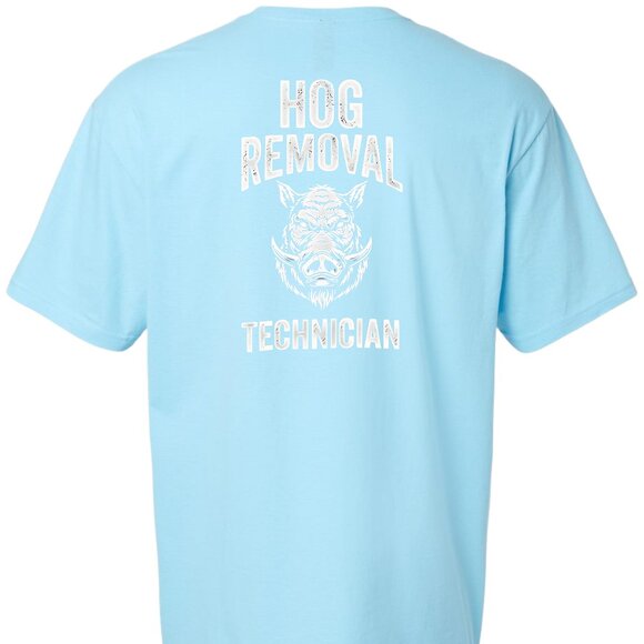 Hog Removal Technician Short Sleeve T-Shirt - Picture 8 of 10